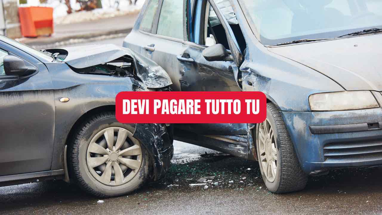 incidente tra auto