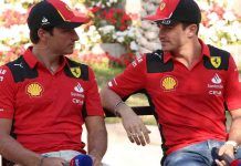 Carlos Sainz e Charles Leclerc