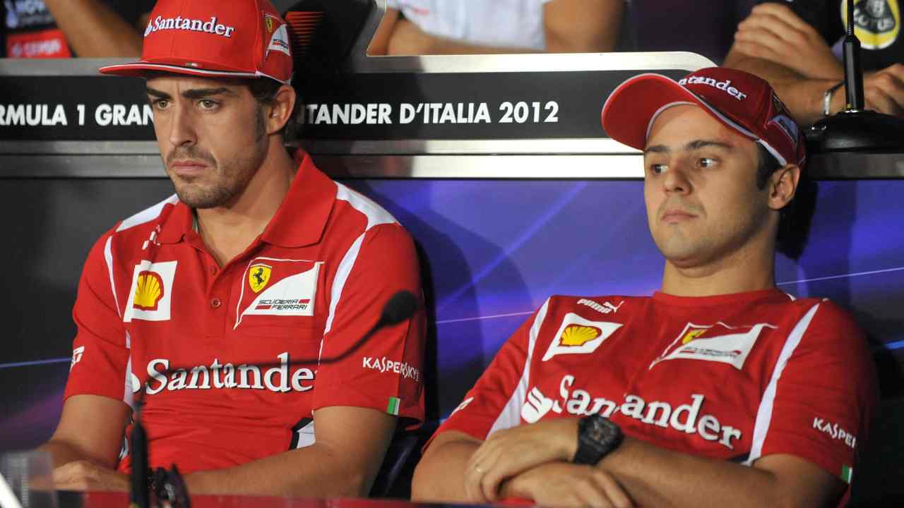 Massa e Alonso