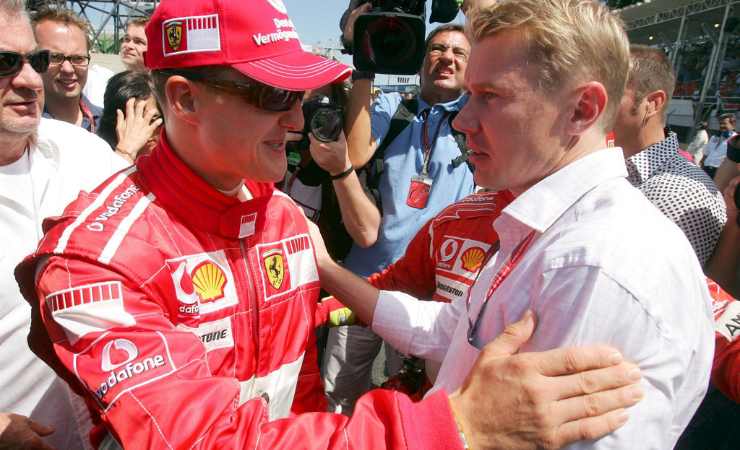 Schumacher e Hakkinen
