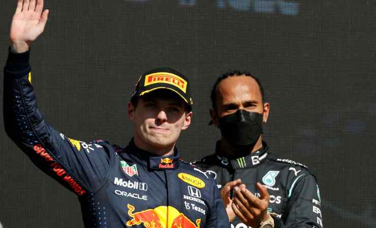 Verstappen e Hamilton